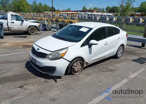 2013 Kia Rio Lx z USA, uszkodzony, nr VIN KNADM4A31D6188047